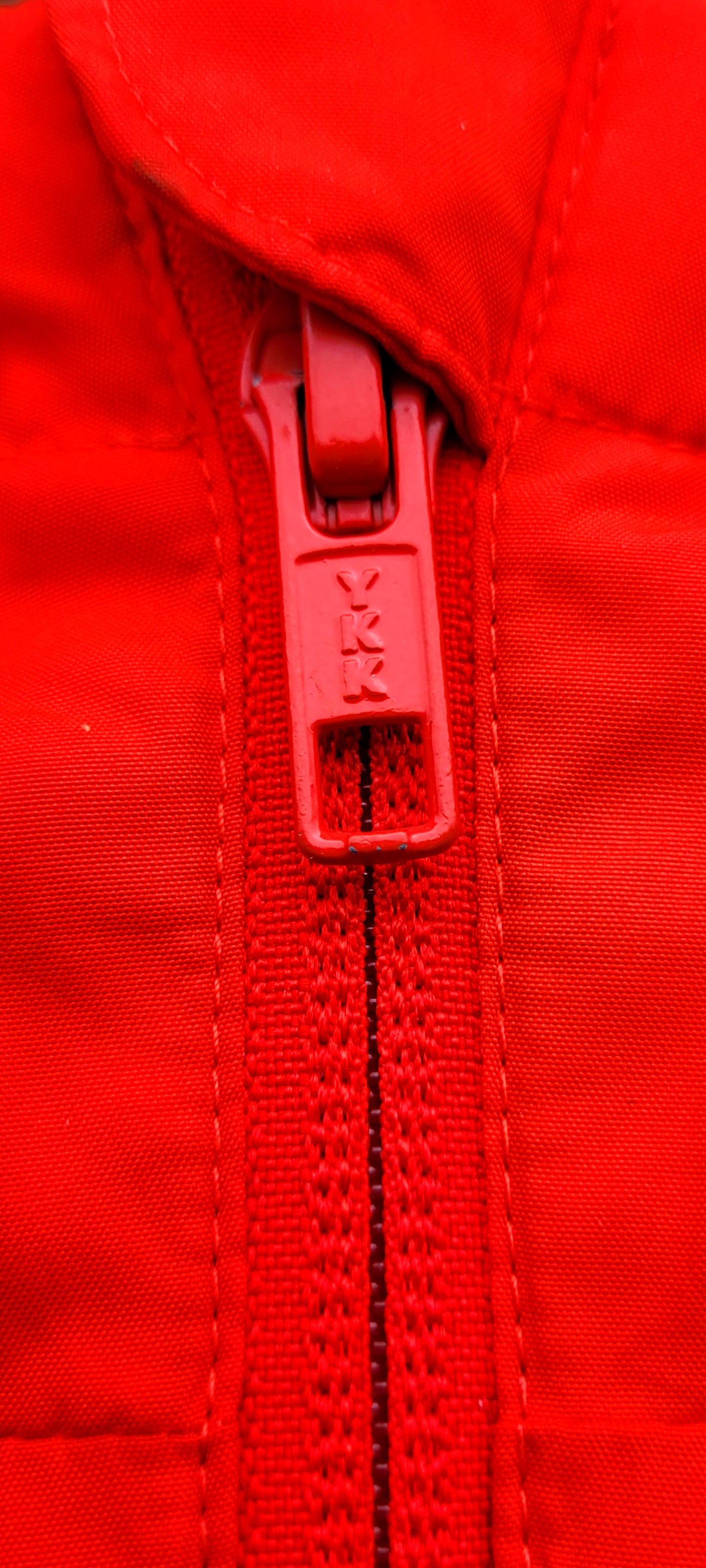 Classic Adidas Colourblock Windbreaker Jacket – Red/White/Navy – Trefoil – Hooded-Size XL