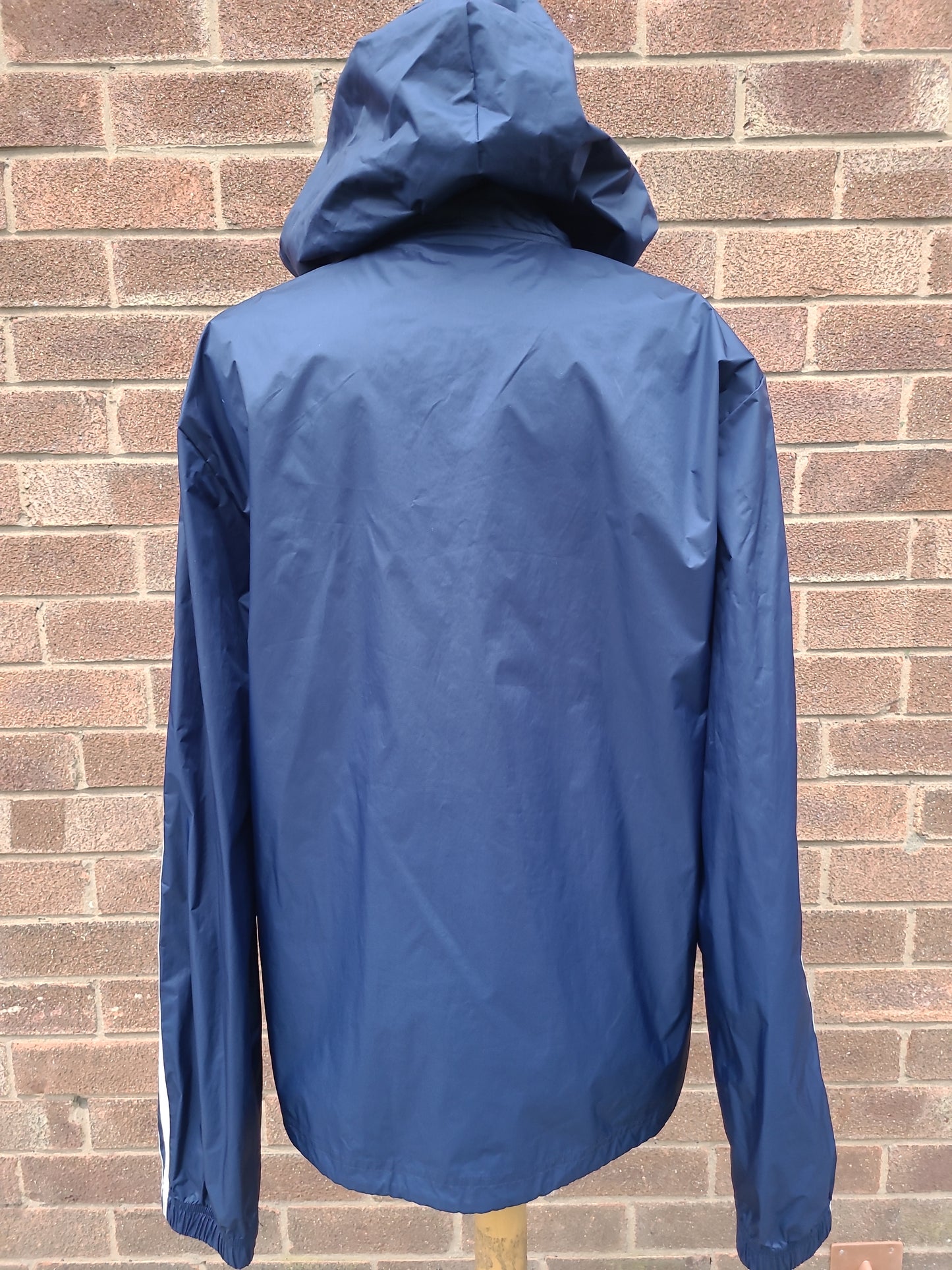 Classic adidas Originals Hooded Windbreaker – Navy - Size M