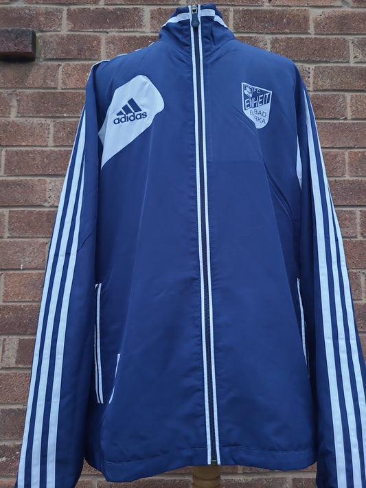 FC Einheit Bad Berka Training Jacket – Navy/White Windbreaker Jacket - Size M