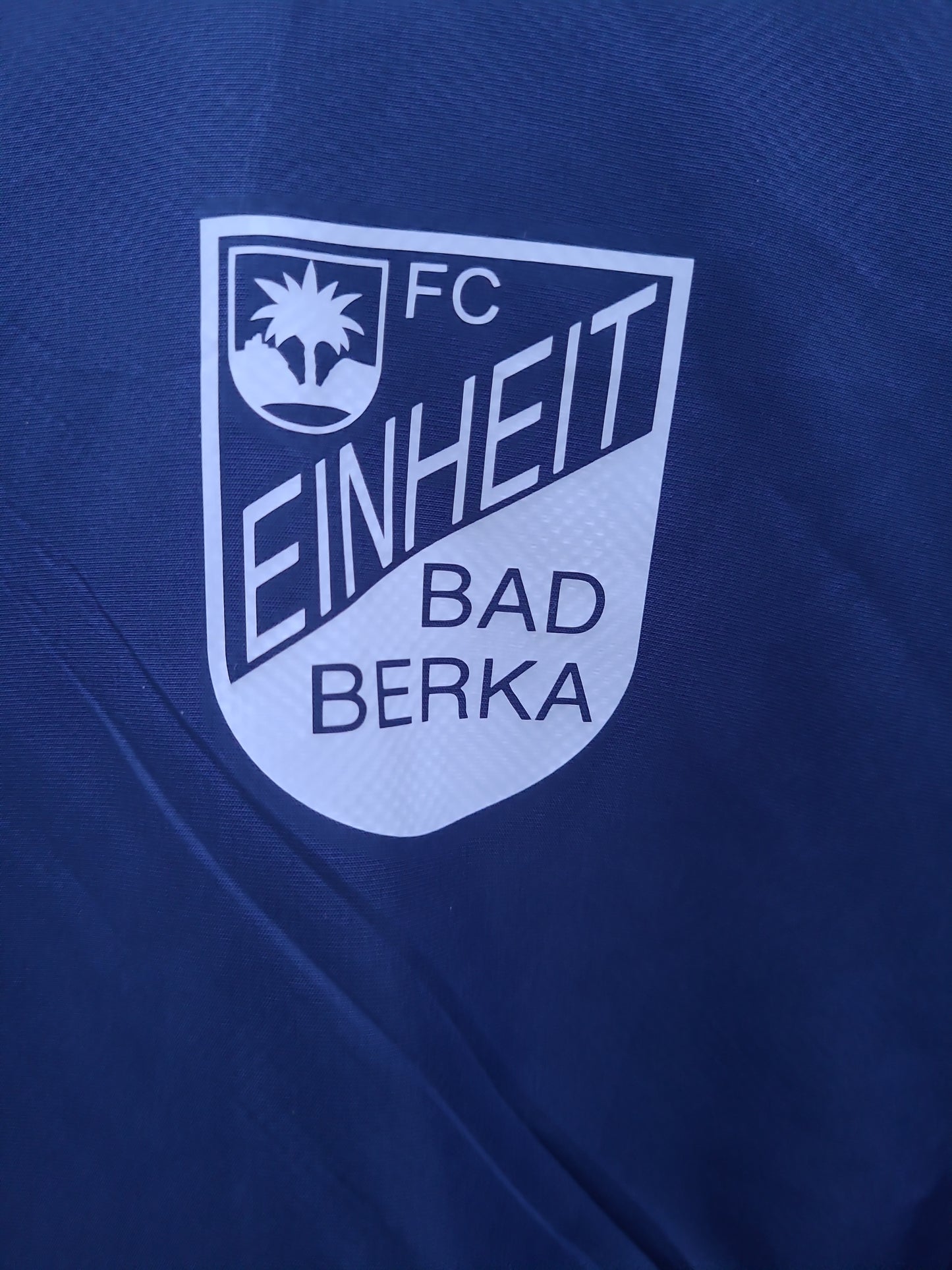 FC Einheit Bad Berka Training Jacket – Navy/White Windbreaker Jacket - Size M