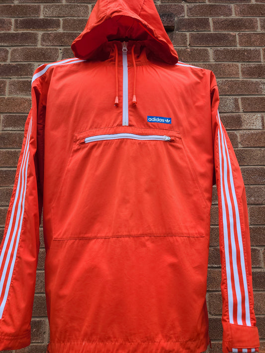 Adidas Tennoji Windbreaker Jacket - Orange - Size M