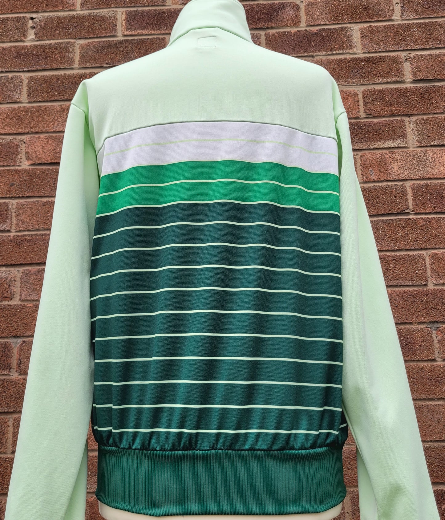 Vintage Adidas Originals Beckenbauer Track Jacket – Green Stripe Panel – Full Zip – Size M