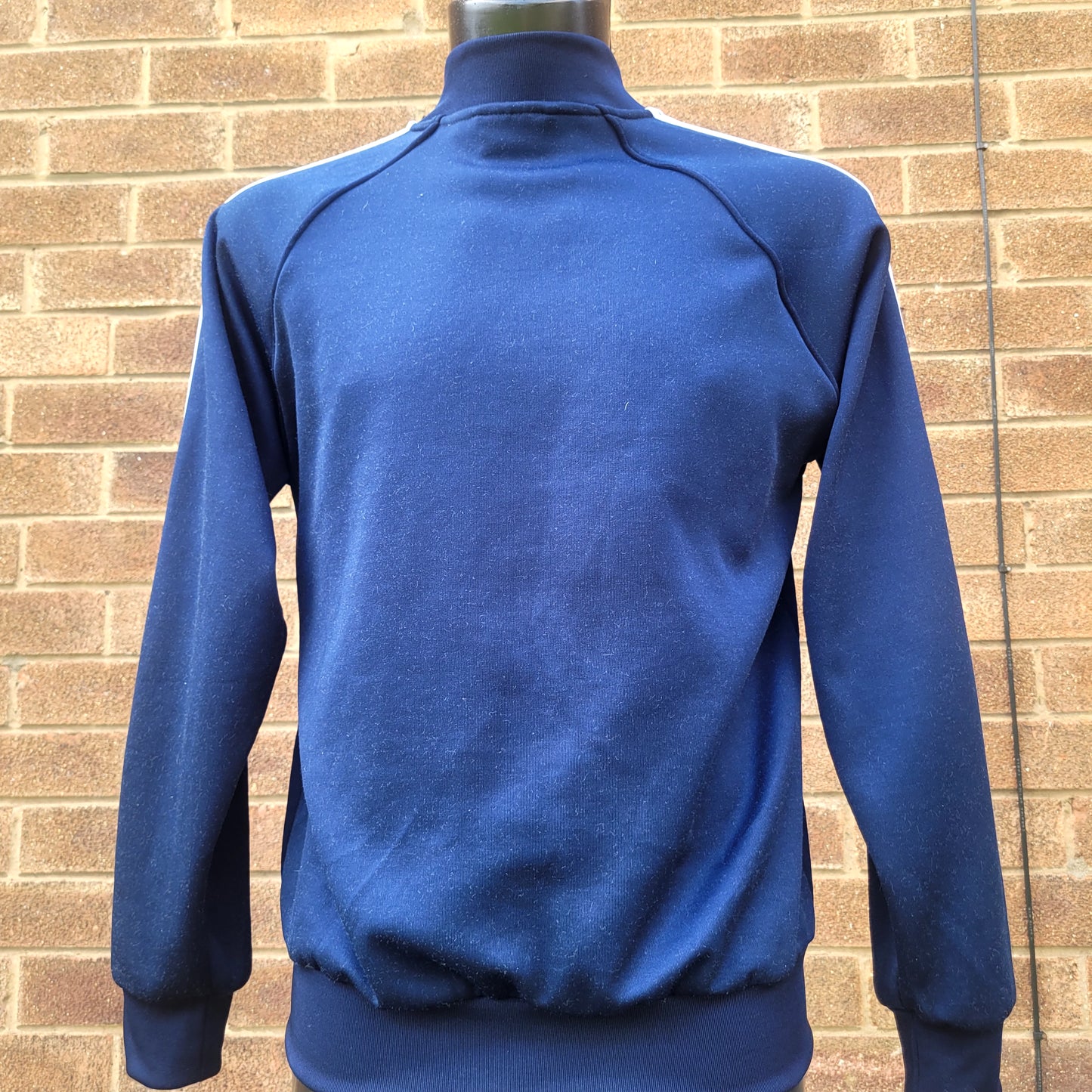 2015 Adidas Originals SST Track Top Navy Blue Trefoil 3-Stripes Track Jacket Size: Medium