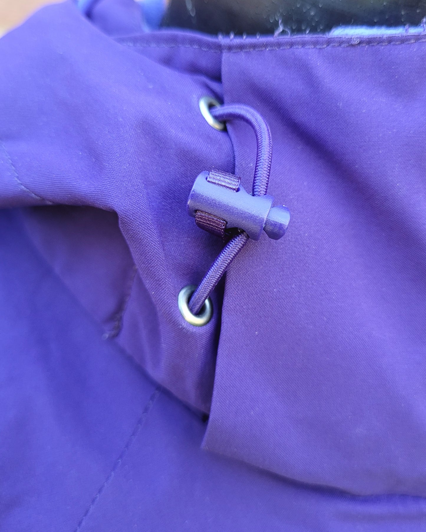 The North Face DryVent Technical Shell Jacket Purple Hooded Coat Size: Medium
