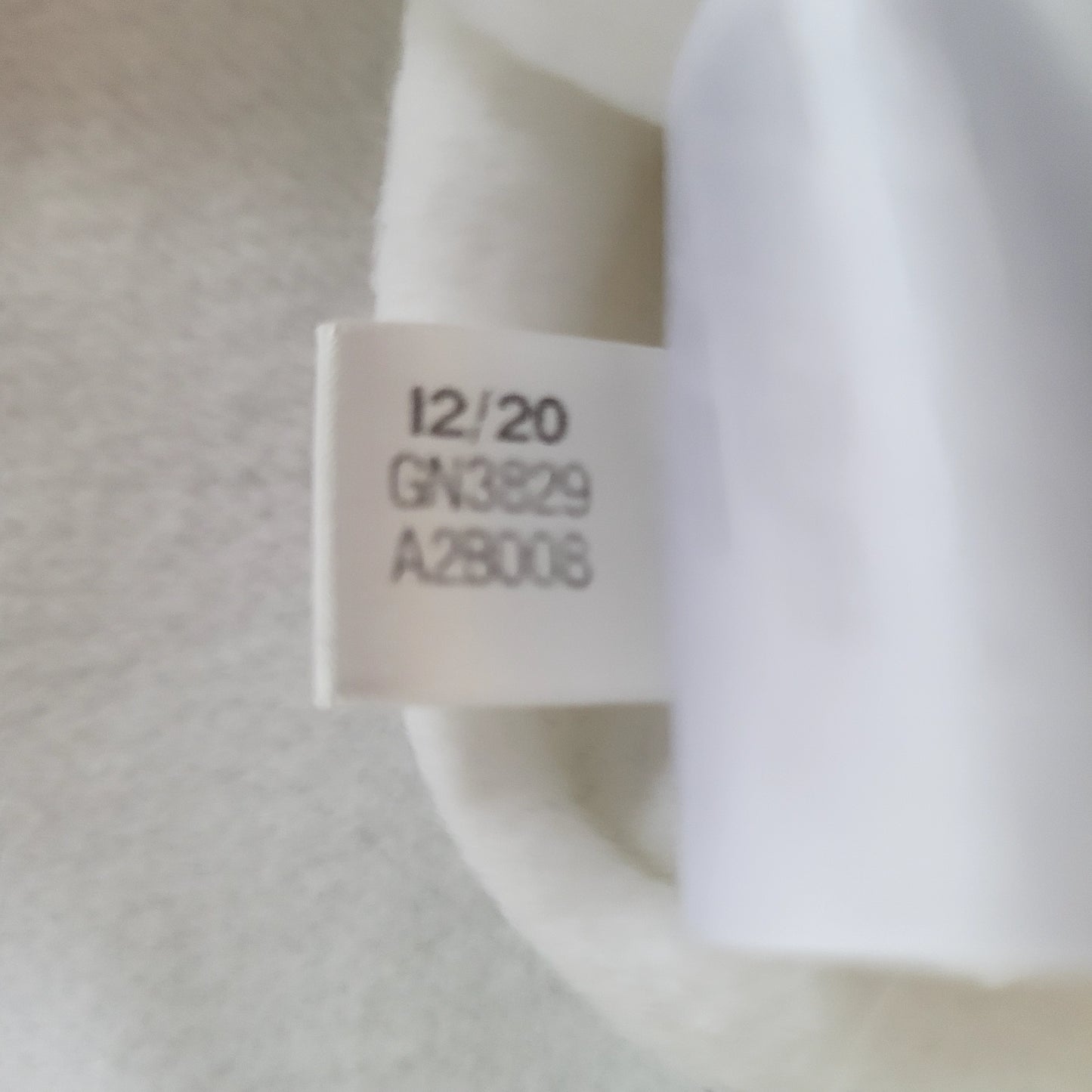 Adidas Originals Graphic Tape Crewneck Sweatshirt 2020 White Size: Medium
