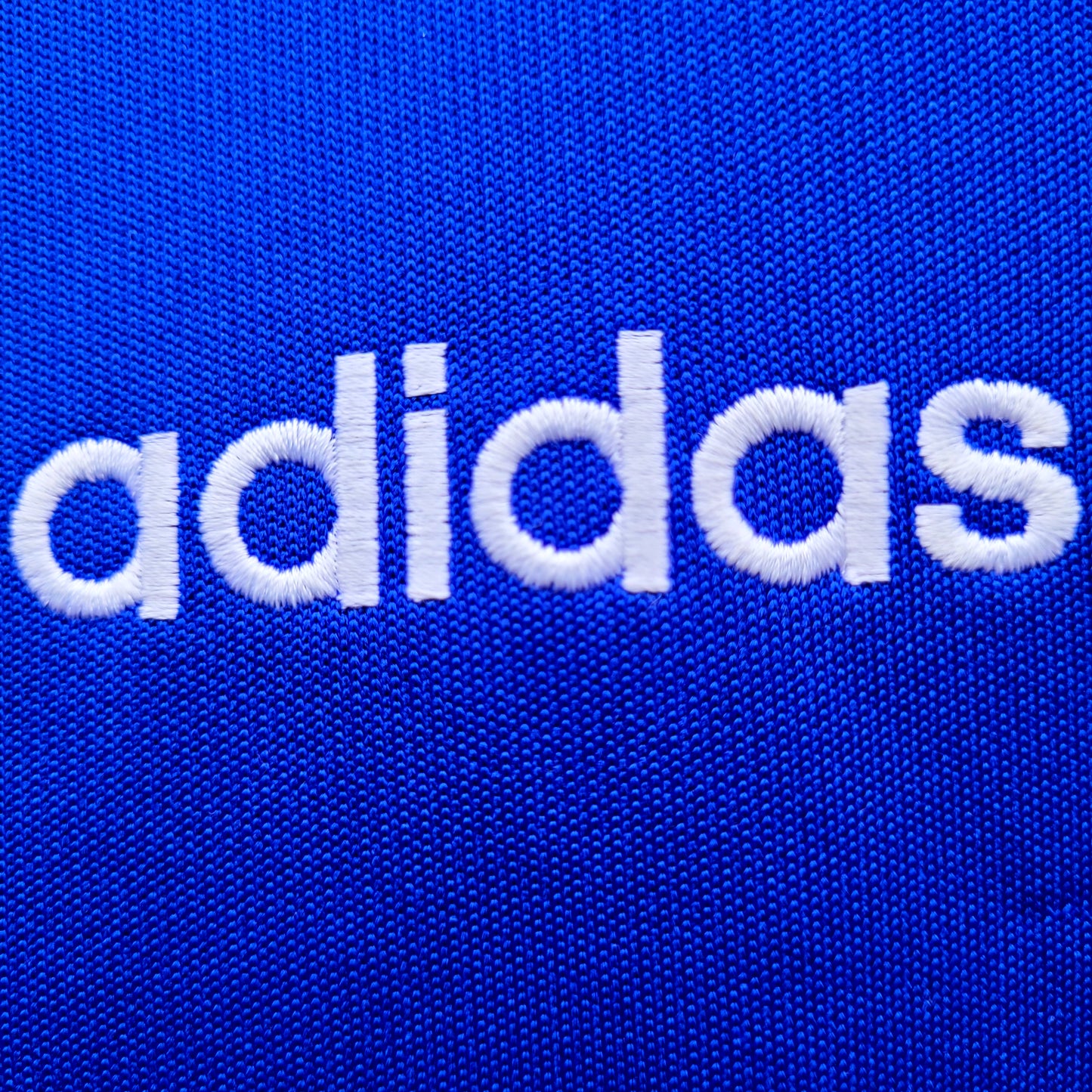 Vintage Adidas Track Jacket Made in Japan, Bold Tri-Colour Panel, Classic 90s Terrace Style, Size Jaspo M