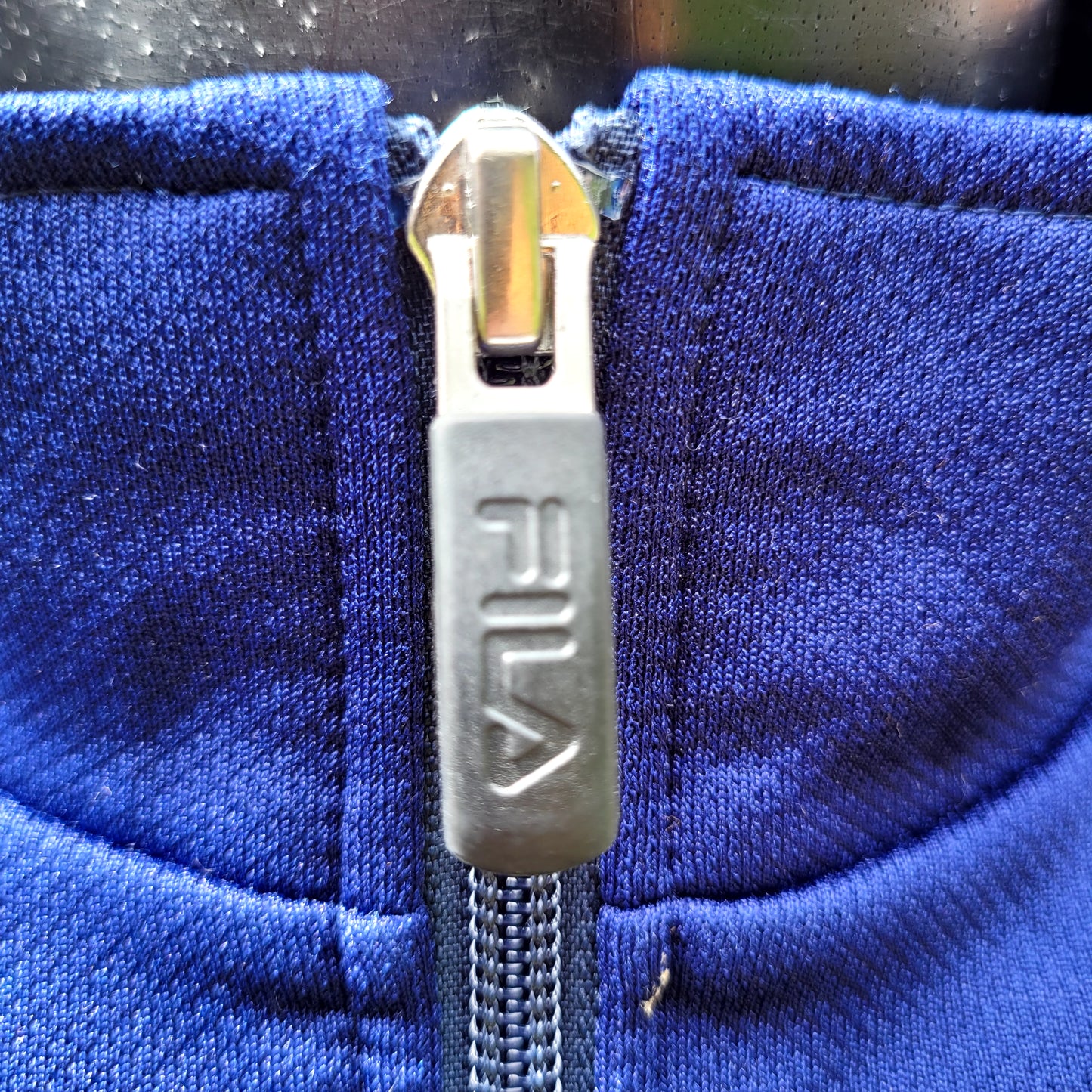 Vintage Fila Japan Track Jacket - Blue Tape Sleeve Full Zip Track Top Size: Large
