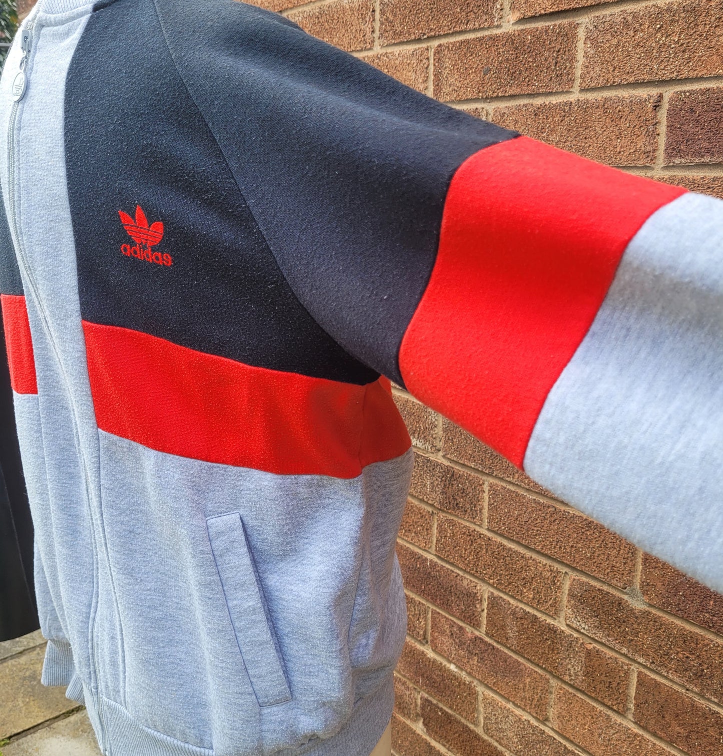 Vintage Adidas Originals Colour Block Track Jacket – Made in Taiwan Size: Medium