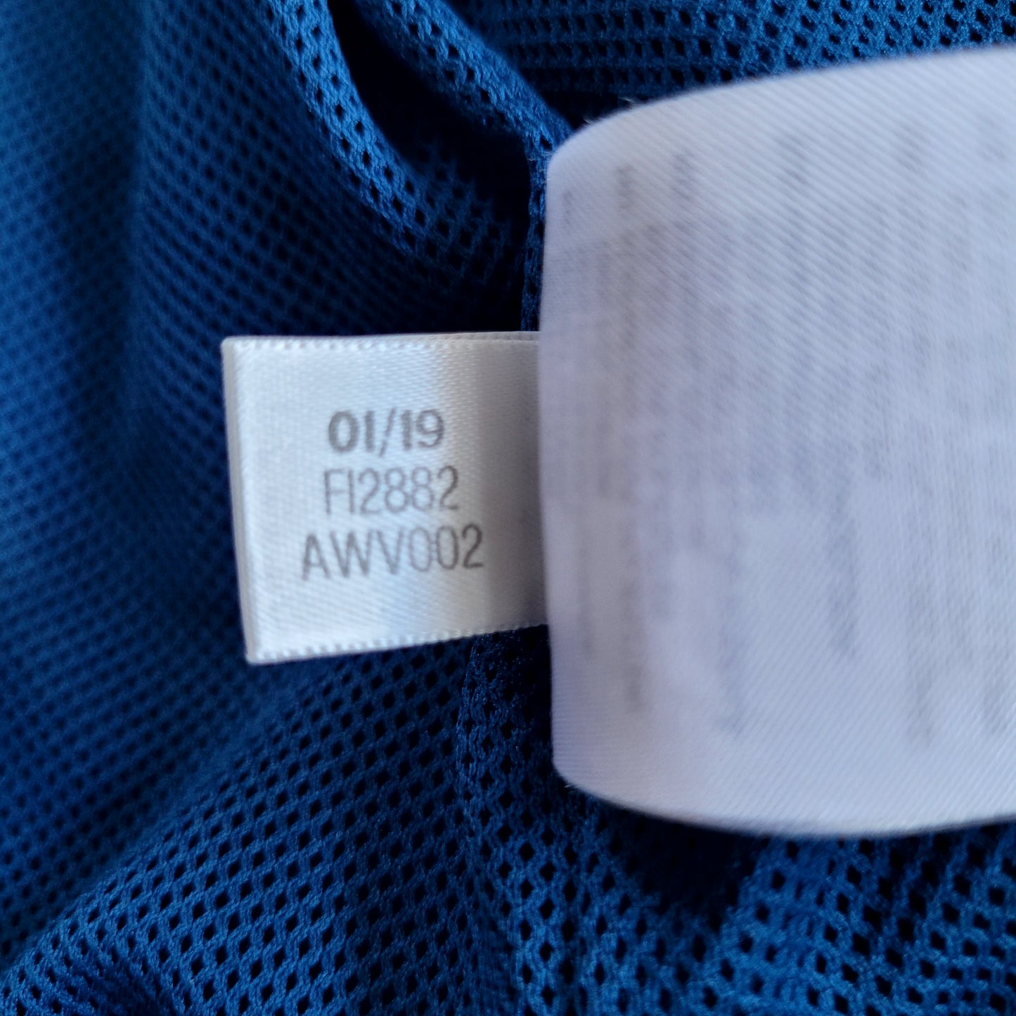 Adidas Originals Colour Block Windbreaker Jacket Hoodie White Blue UK: M