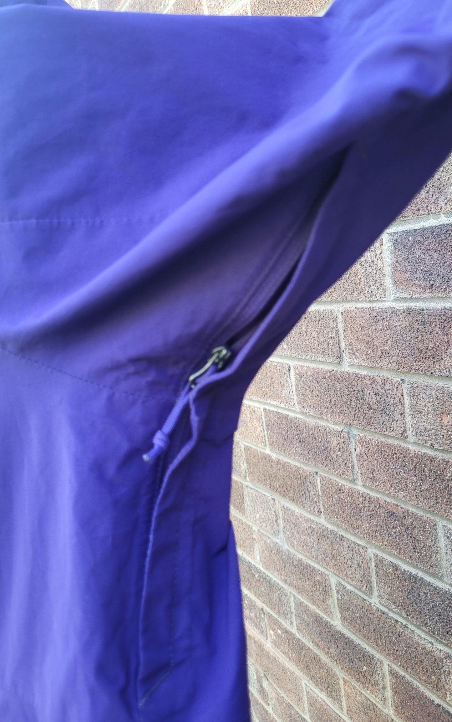The North Face DryVent Technical Shell Jacket Purple Hooded Coat Size: Medium