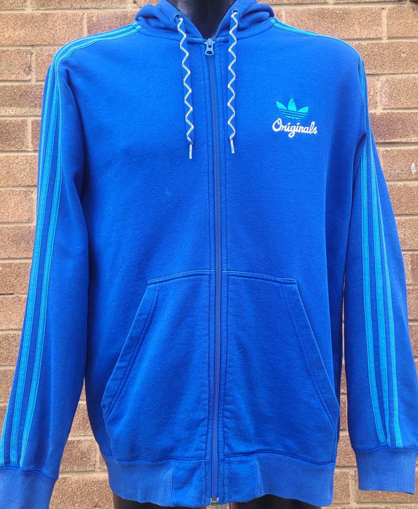 Adidas Originals Trefoil Full Zip Hoodie Size: Large