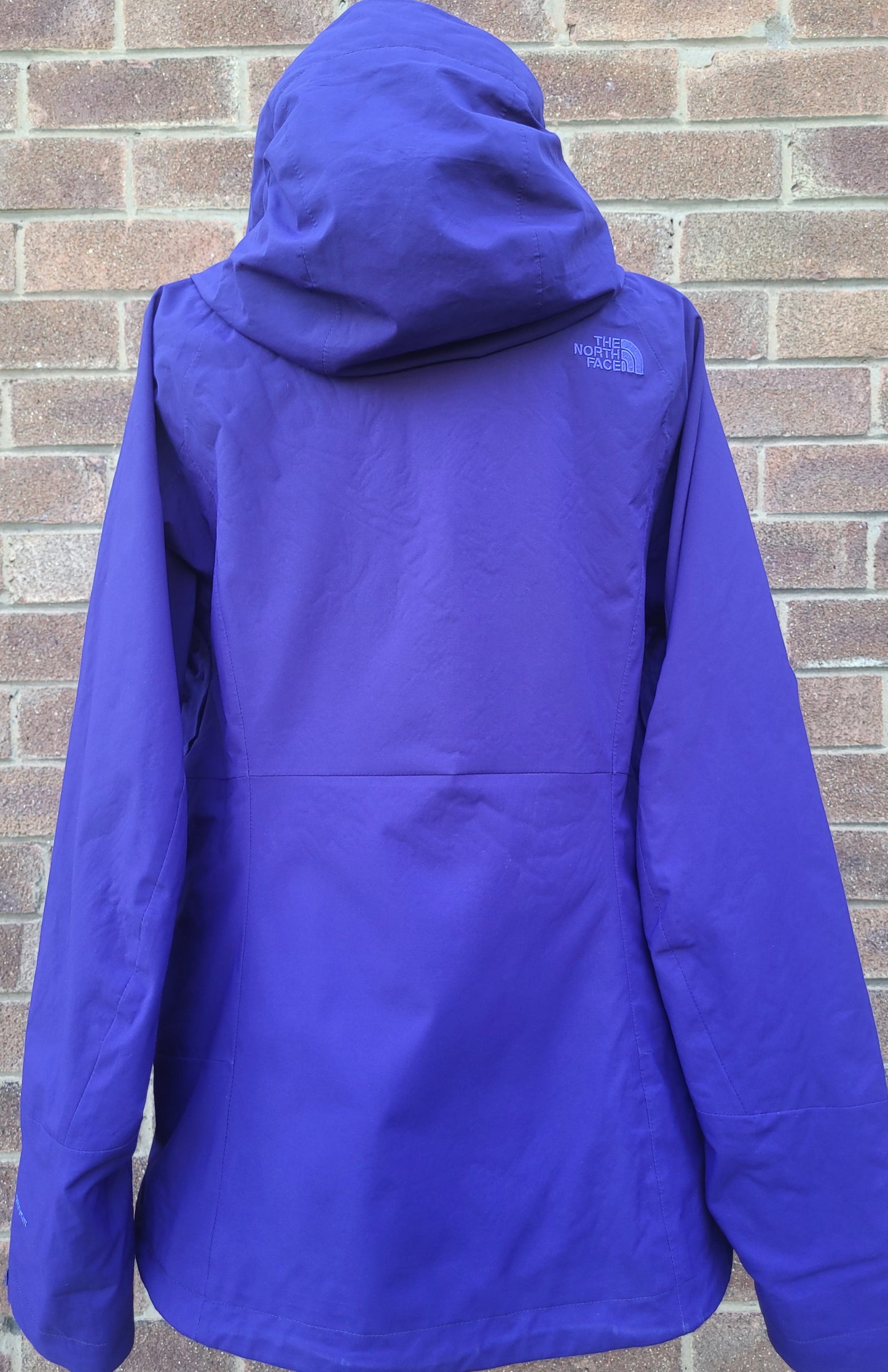 The North Face DryVent Technical Shell Jacket Purple Hooded Coat Size: Medium