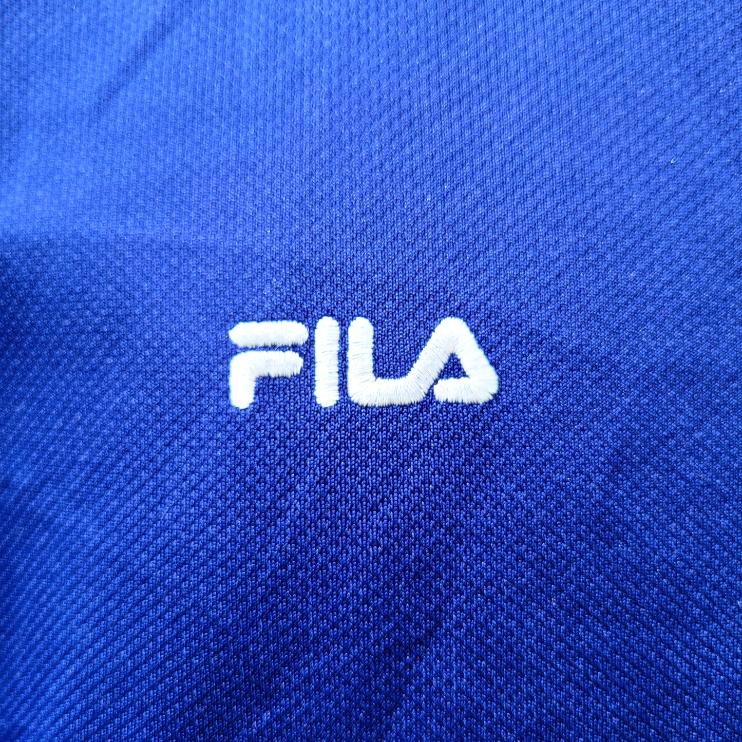 Vintage Fila Japan Track Jacket - Blue Tape Sleeve Full Zip Track Top Size: Large