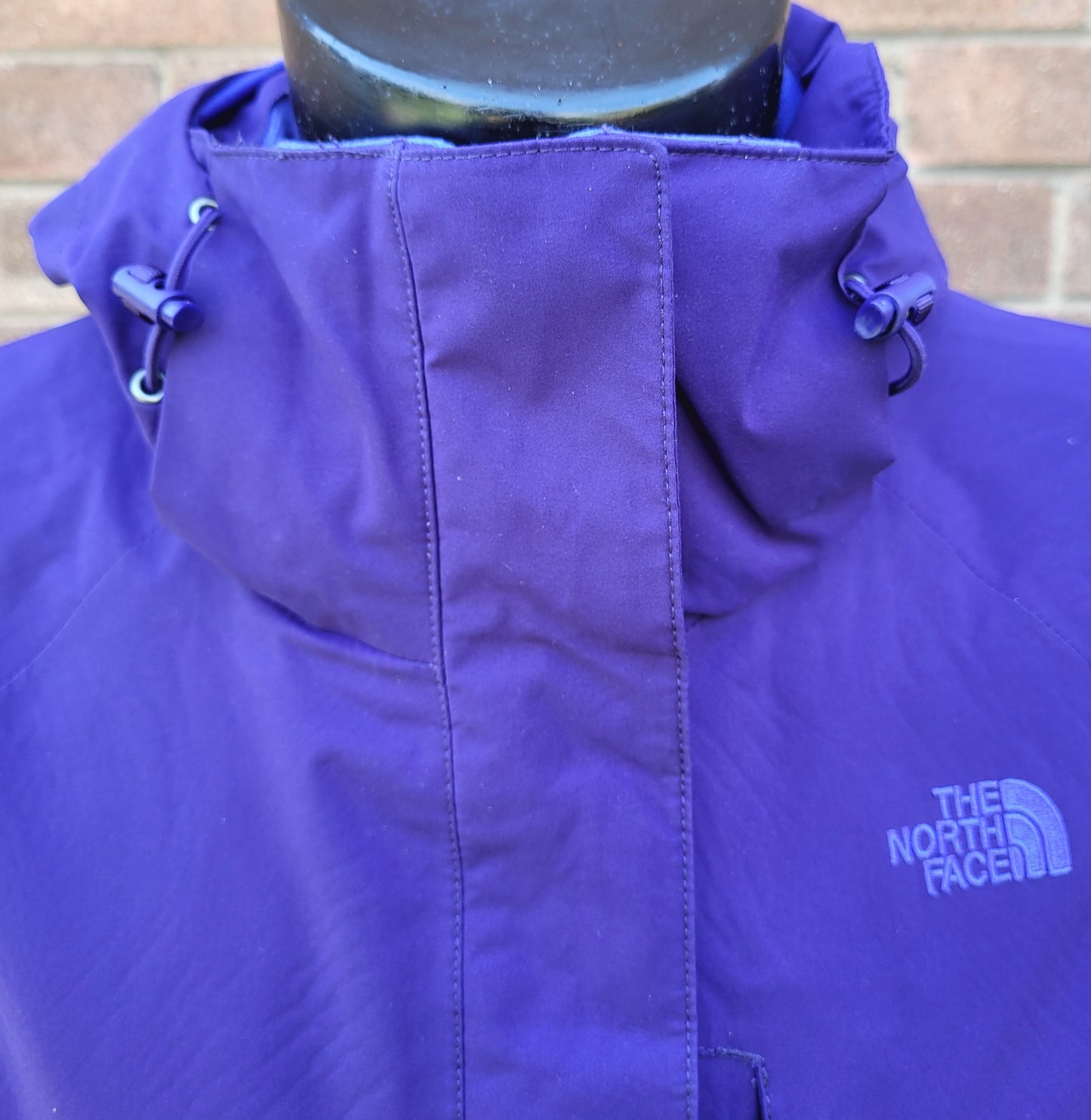 The North Face DryVent Technical Shell Jacket Purple Hooded Coat Size: Medium