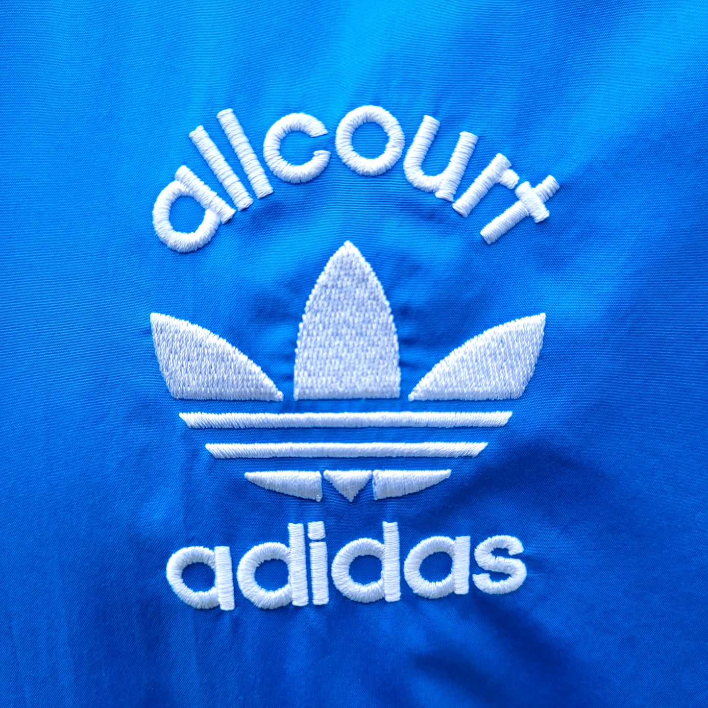 Adidas Originals Allcourt Reversible Hooded Jacket 2009 Blue/White Size: Medium