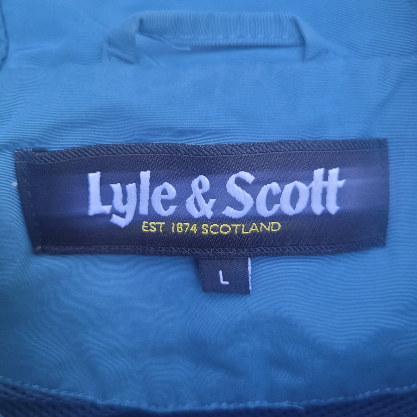 Lyle & Scott Vintage Overhead Smock Jacket Size: Large