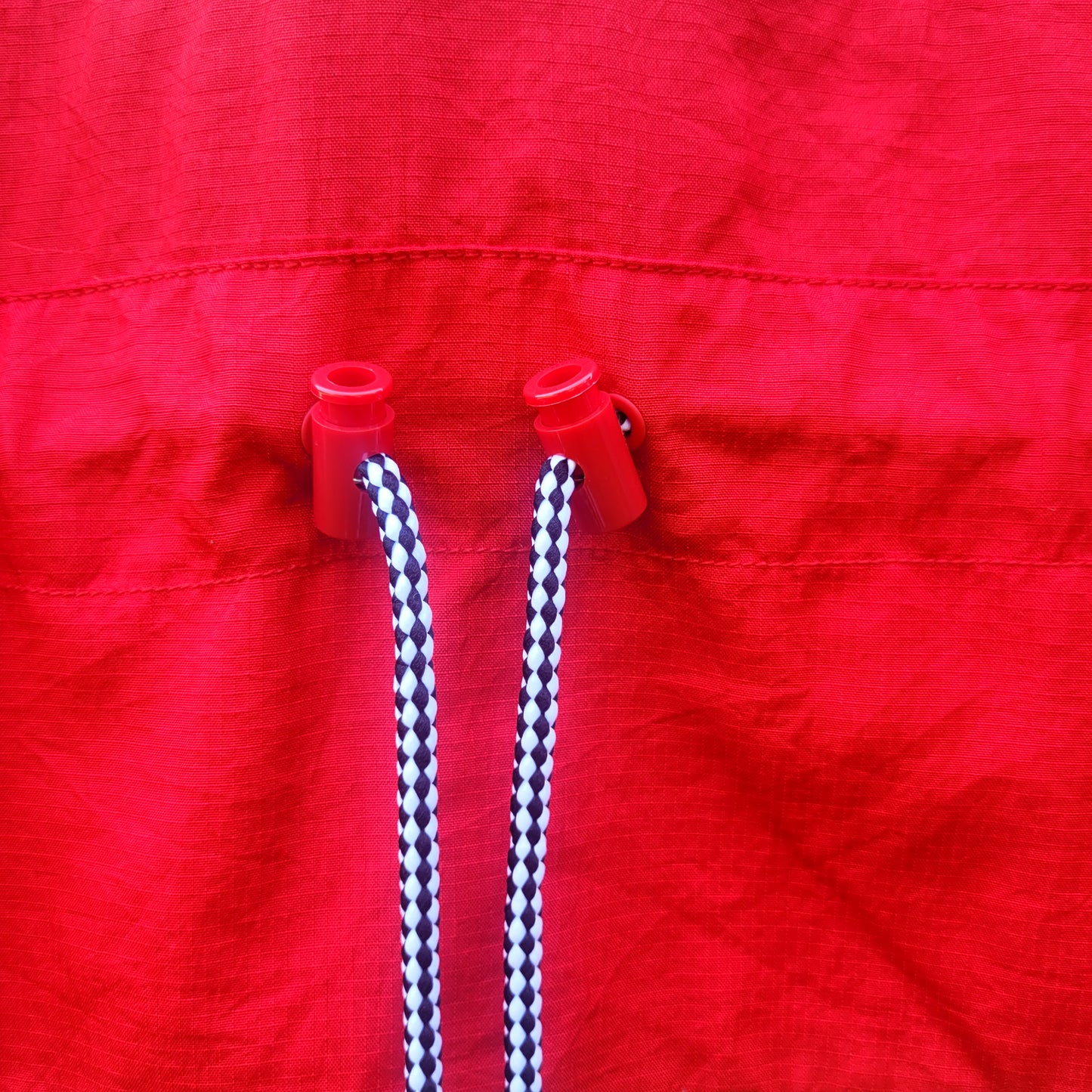 Adidas Originals Trefoil Half Zip Ladies Windbreaker Smock Jacket Red 2019 Size: UK8