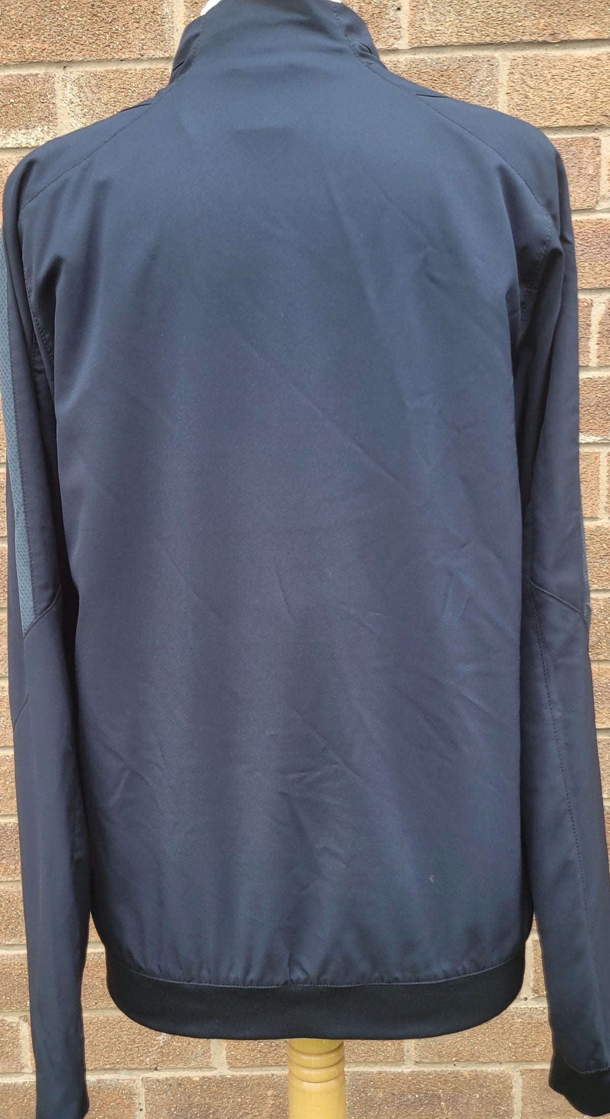 Nike Dri-FIT Authentic Football Track Jacket Black Full Zip Training Jacket Size: Medium