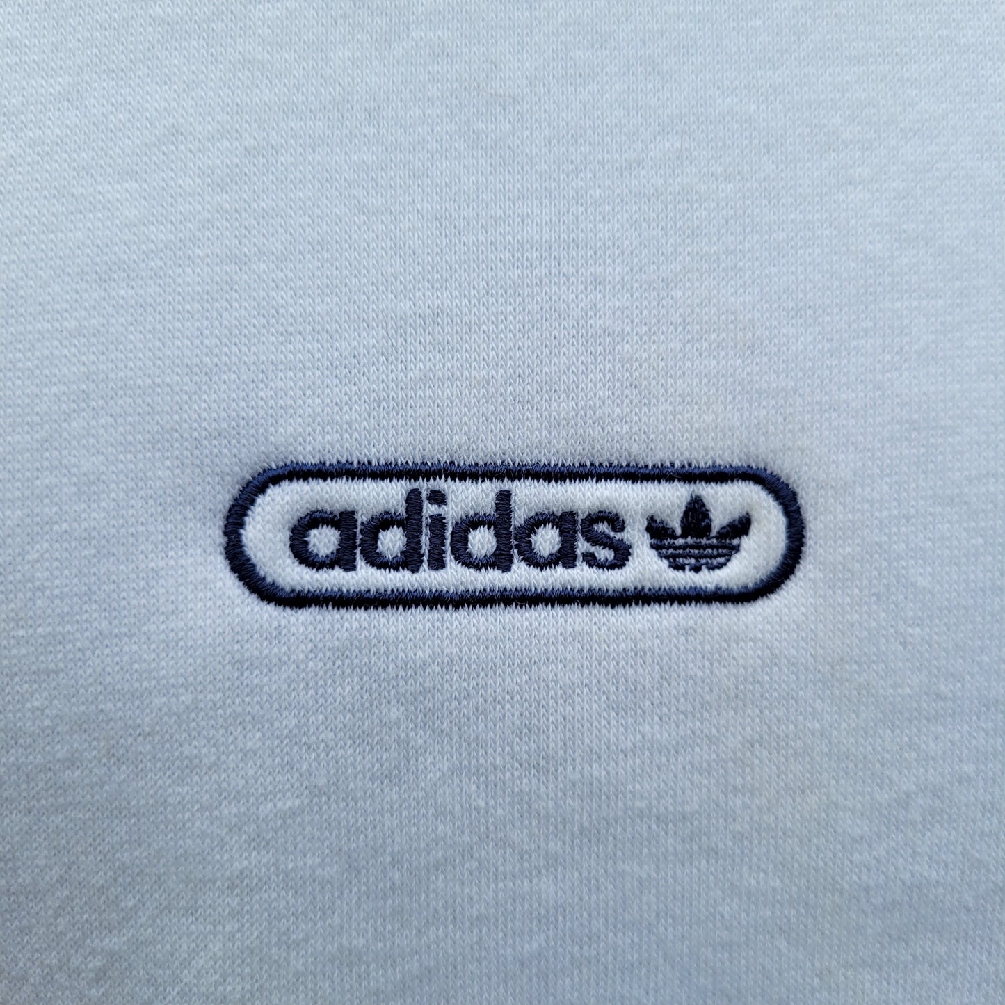 Adidas Originals Graphic Tape Crewneck Sweatshirt 2020 White Size: Medium