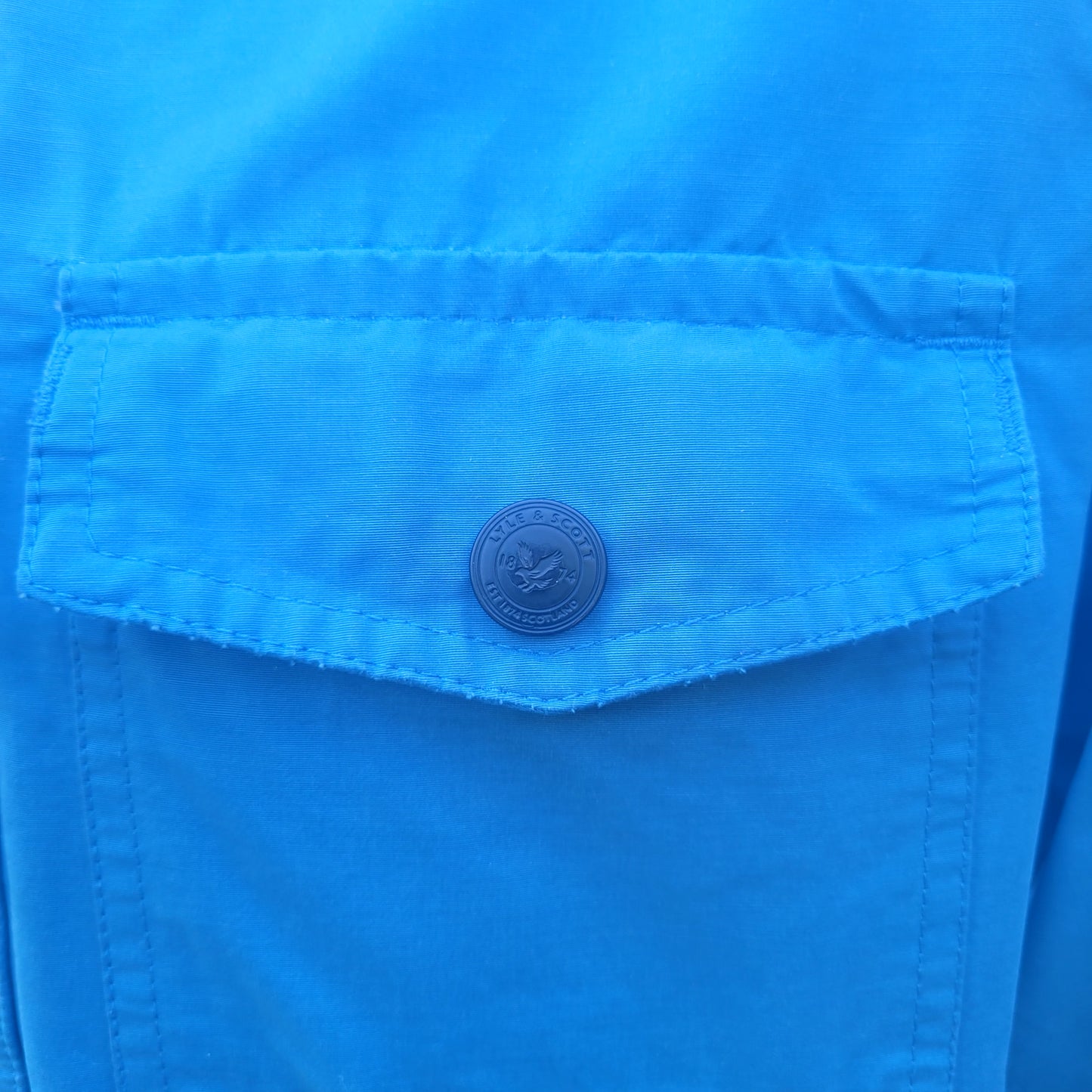 Lyle & Scott Vintage Overhead Smock Jacket Size: Large