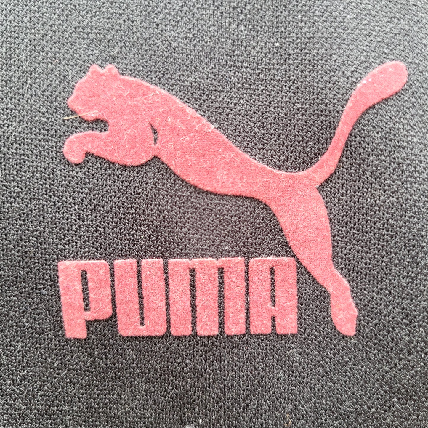 Puma Classic Track Jacket – Black Rasta Stripe Full Zip Size M