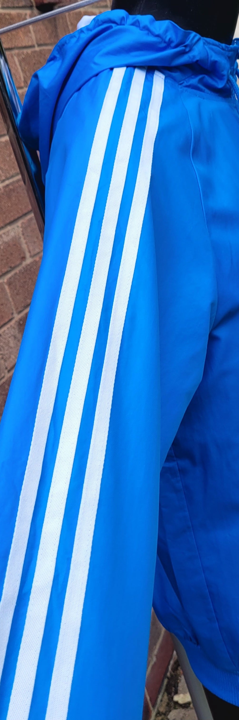 Adidas Originals Allcourt Reversible Hooded Jacket 2009 Blue/White Size: Medium