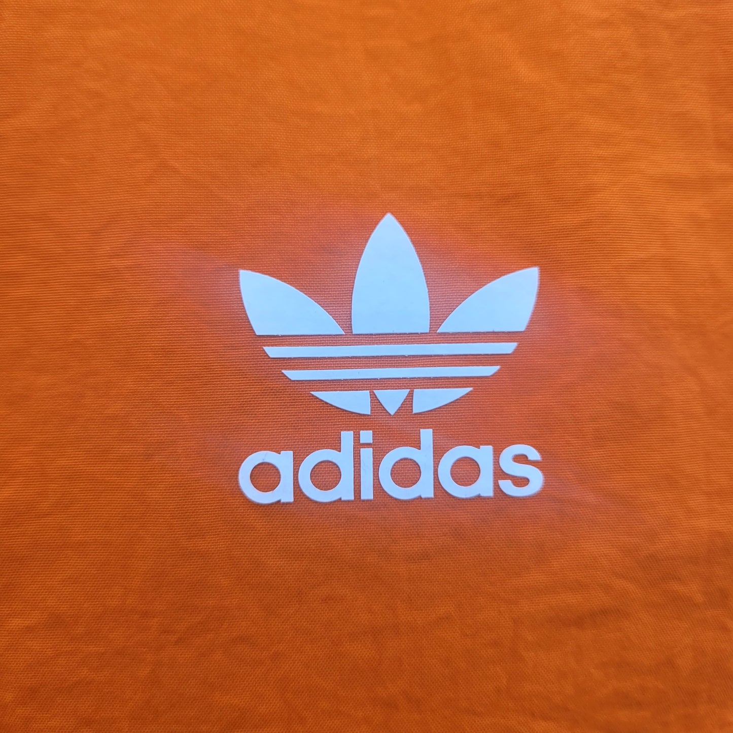 Adidas Originals Orange Trefoil Windbreaker Jacket, Size: Medium, 2019, Lightweight Festival Essential